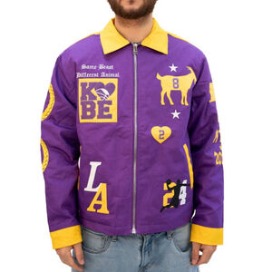 KOBE BEAST WORK JACKET Purple/Gold - Size Medium